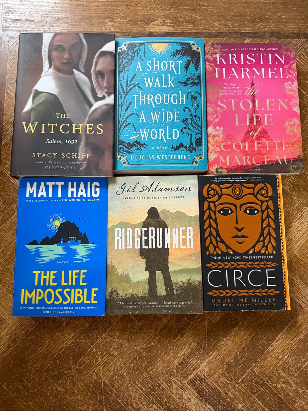 Fiction Books (2 for $25)